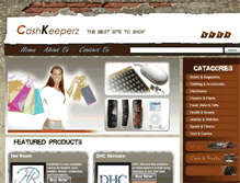 Tablet Screenshot of cashkeeperz.com